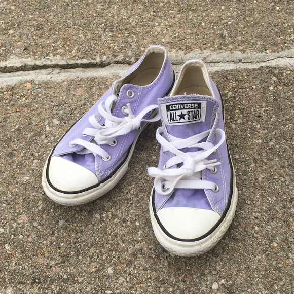 lilac purple converse